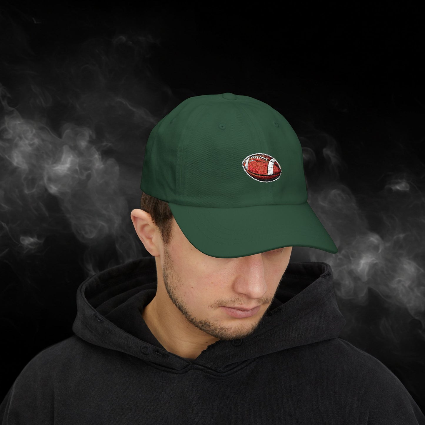 Embroidered Classic Dad Cap - Football