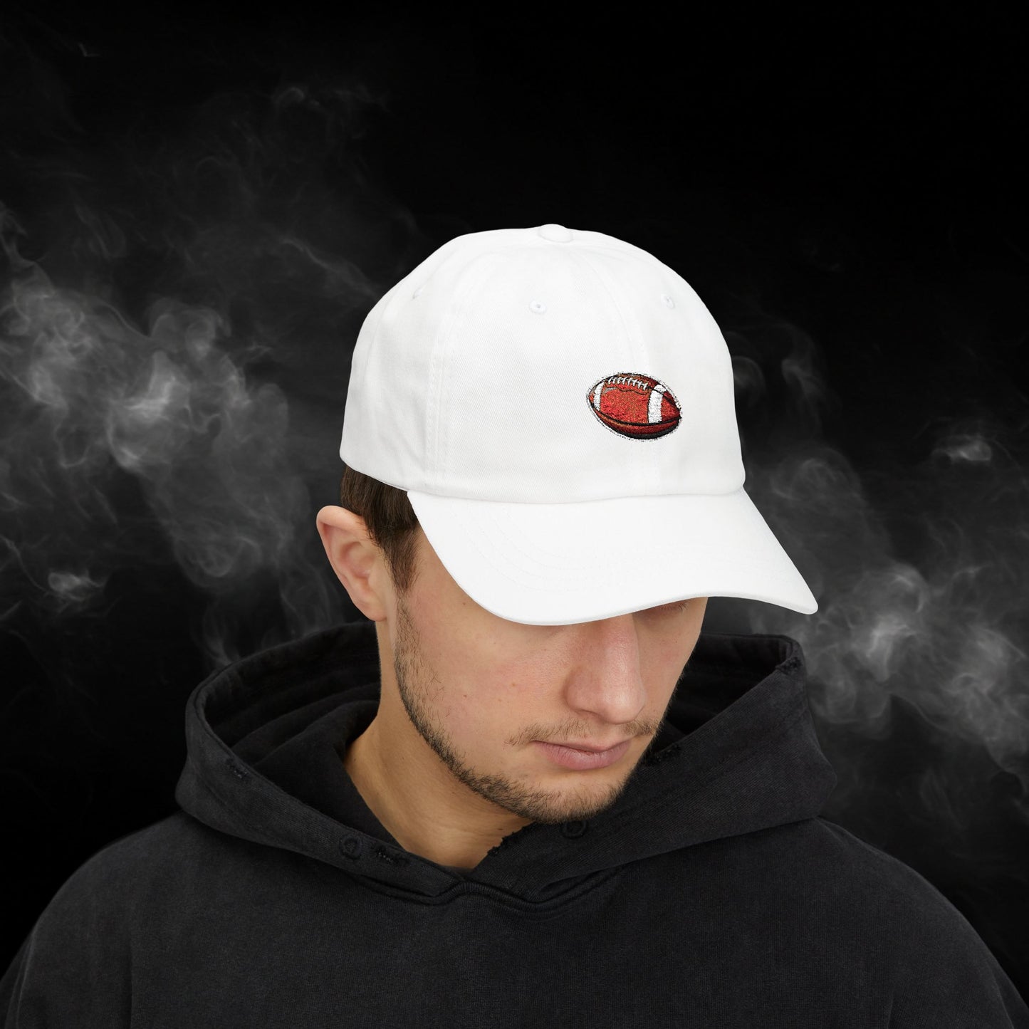 Embroidered Classic Dad Cap - Football