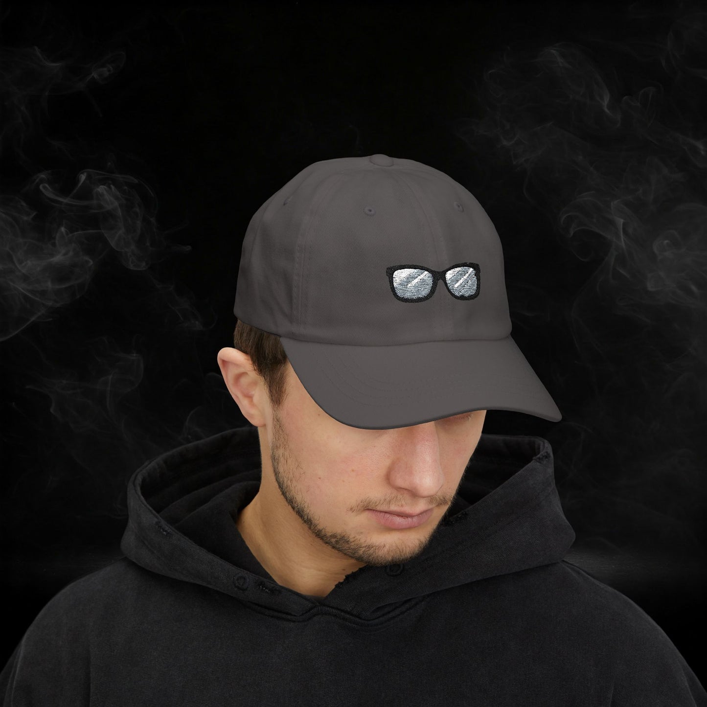 Embroidered Classic Dad Cap - Sunglasses