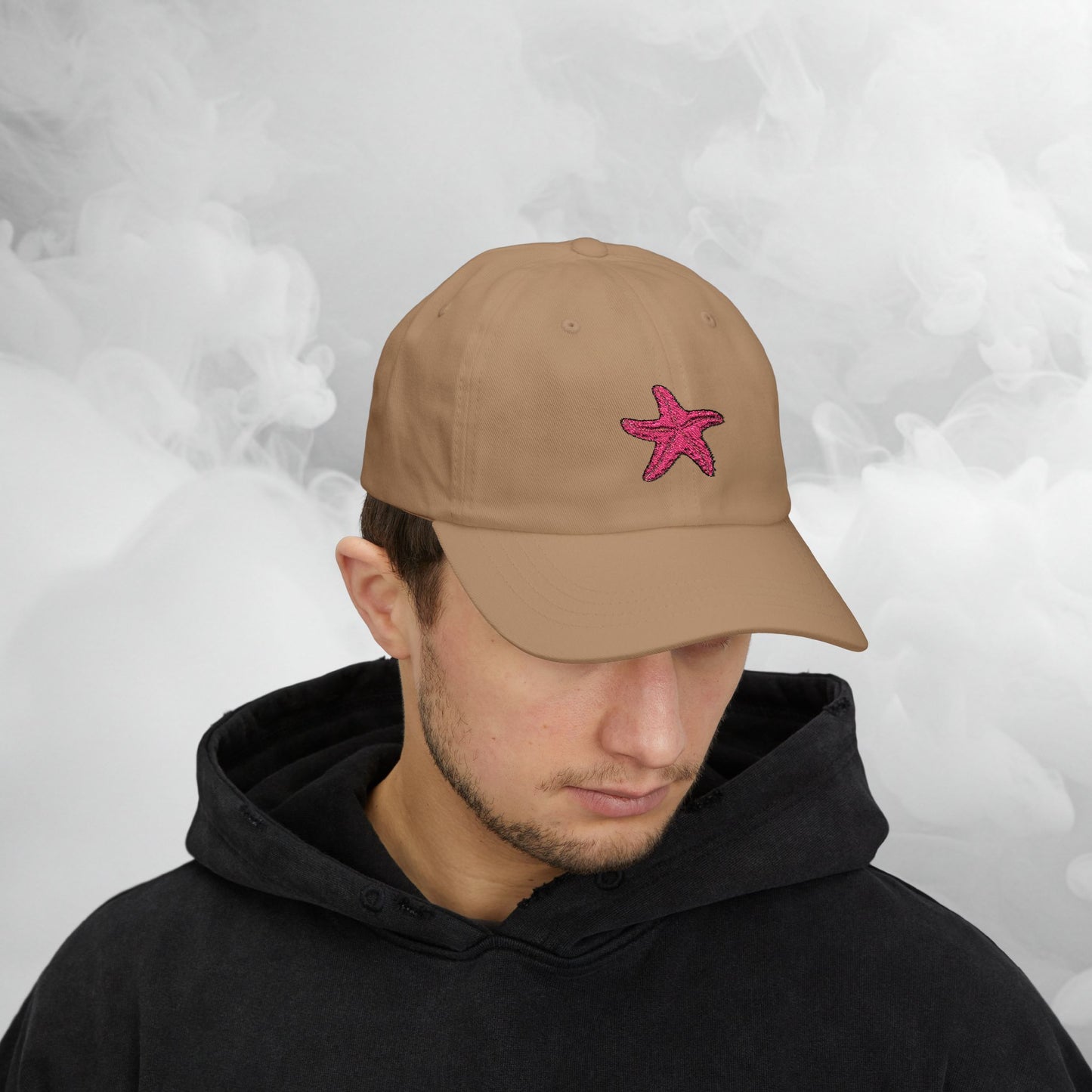 Embroidered Classic Dad Cap - Starfish