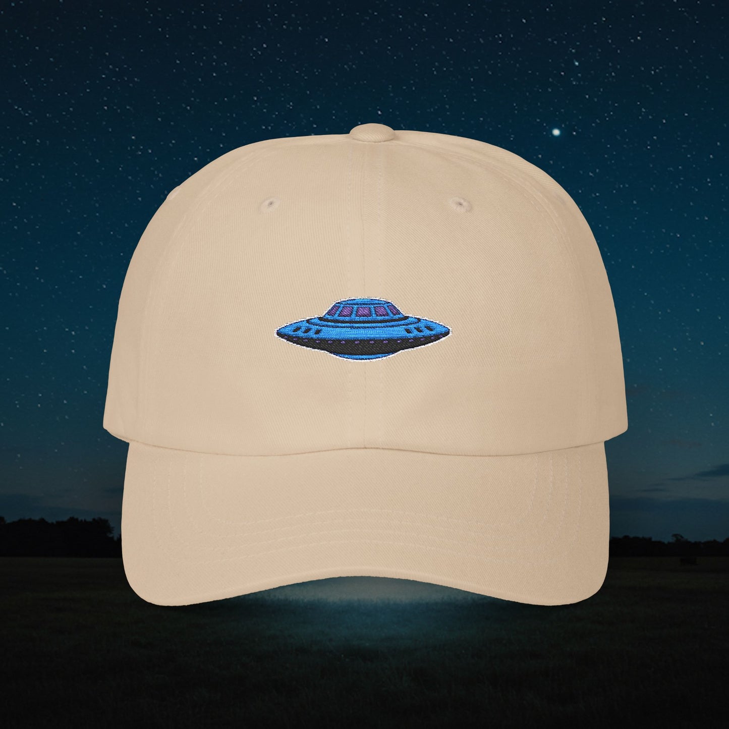 Embroidered Classic Dad Cap - UFO