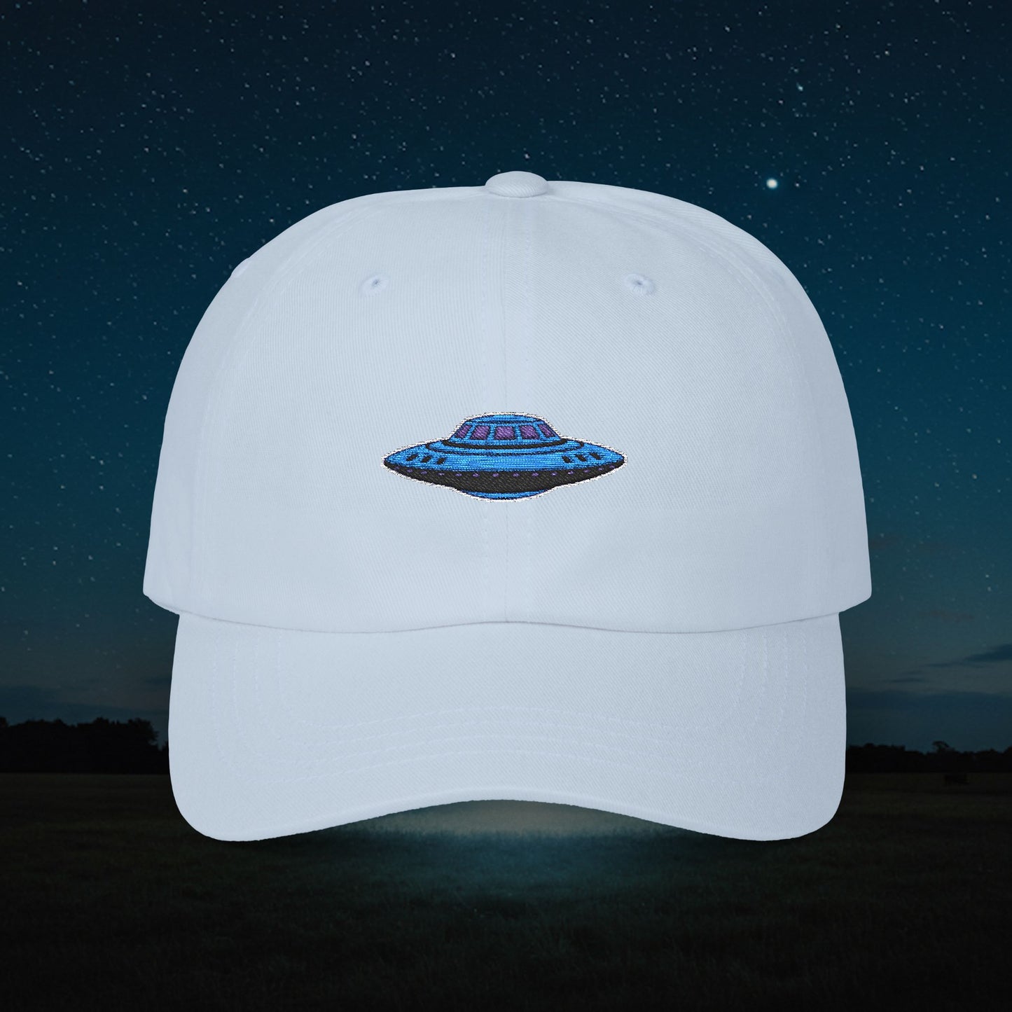 Embroidered Classic Dad Cap - UFO