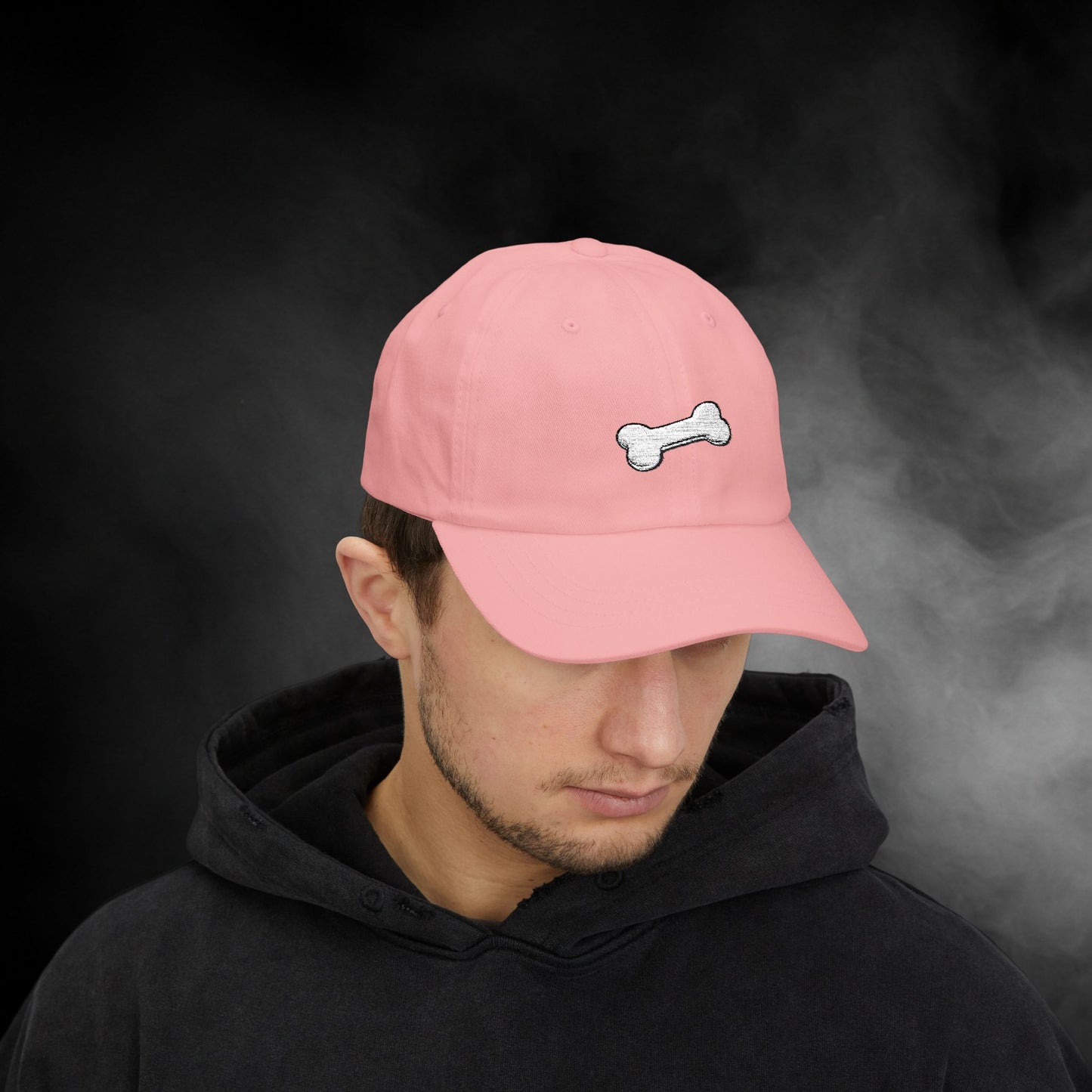 Embroidered Classic Dad Cap - Dog Bone