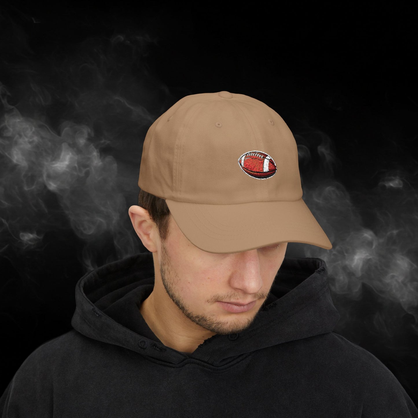Embroidered Classic Dad Cap - Football