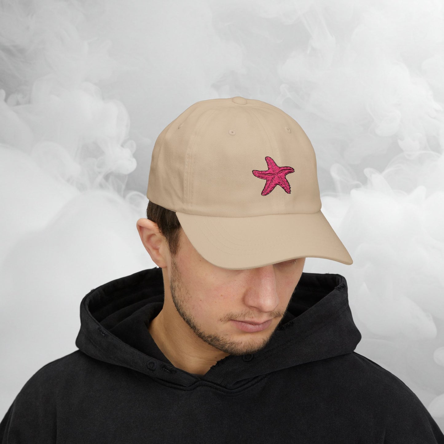 Embroidered Classic Dad Cap - Starfish