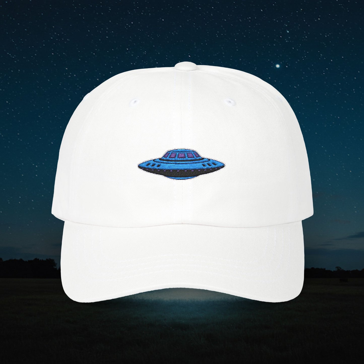 Embroidered Classic Dad Cap - UFO