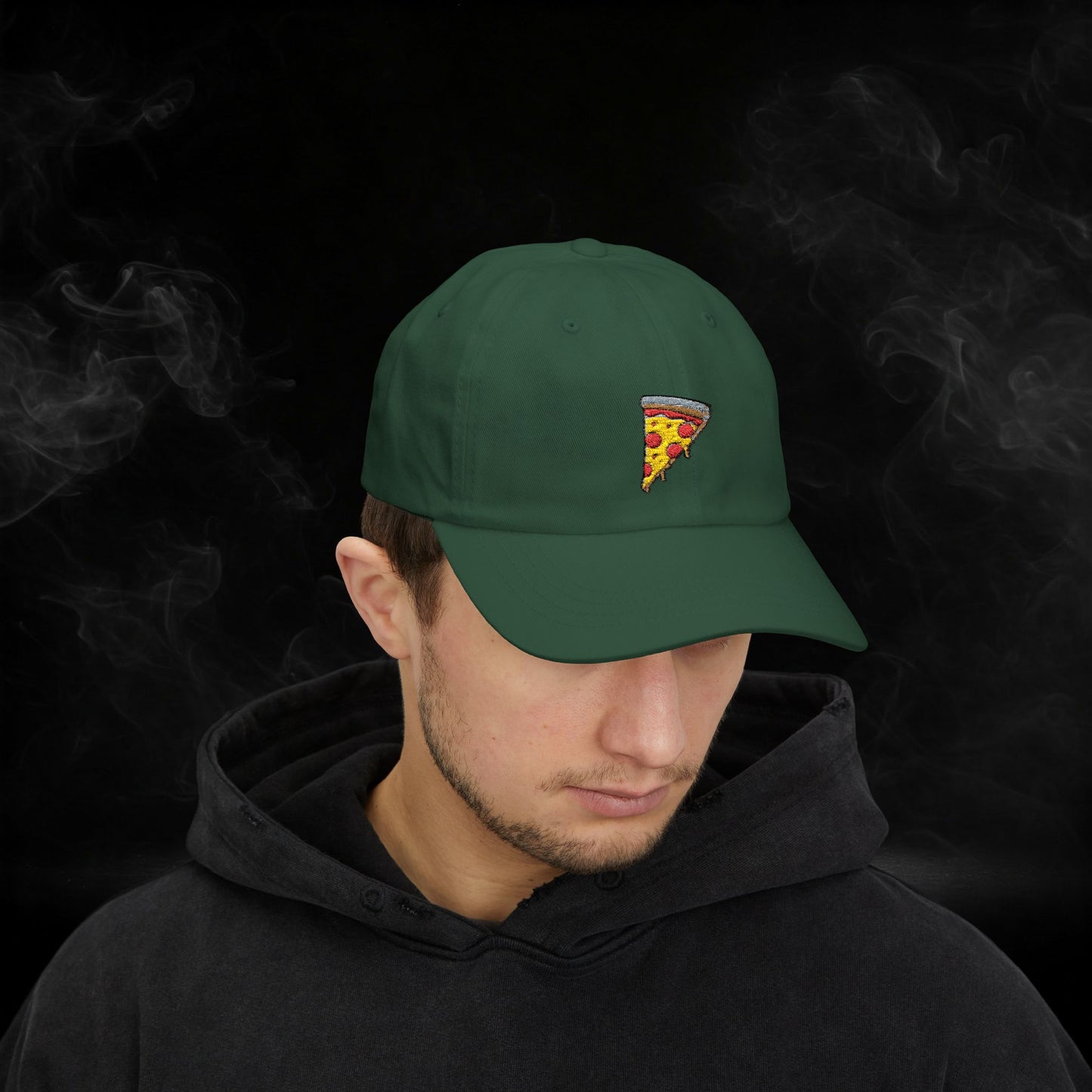 Copy of Embroidered Classic Dad Cap - Pizza