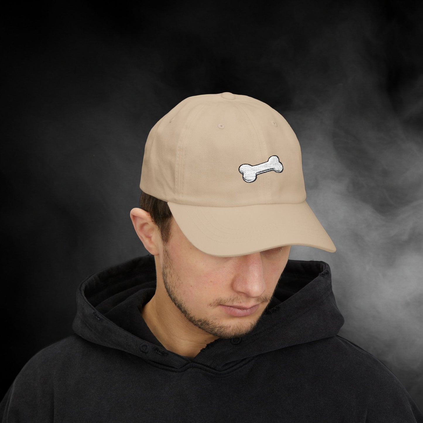 Embroidered Classic Dad Cap - Dog Bone