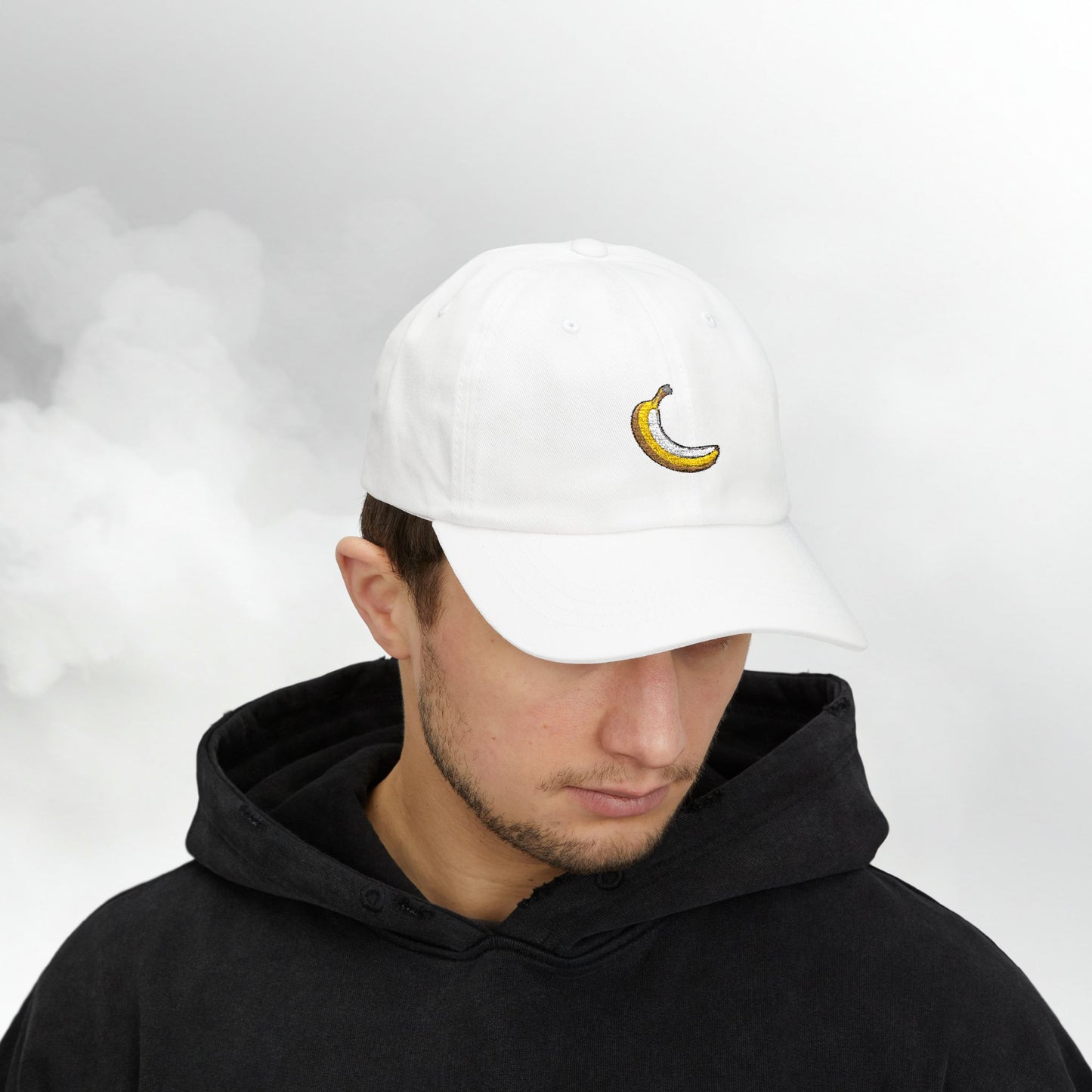 Embroidered Classic Dad Cap - Banana