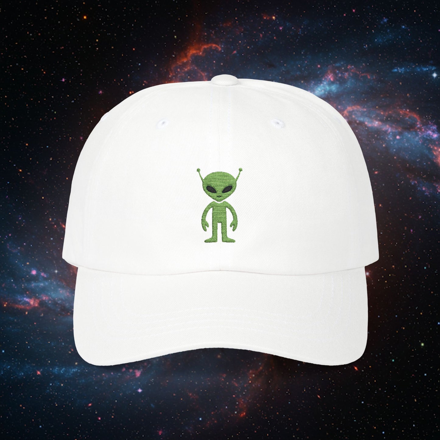 Embroidered Classic Dad Cap - Alien