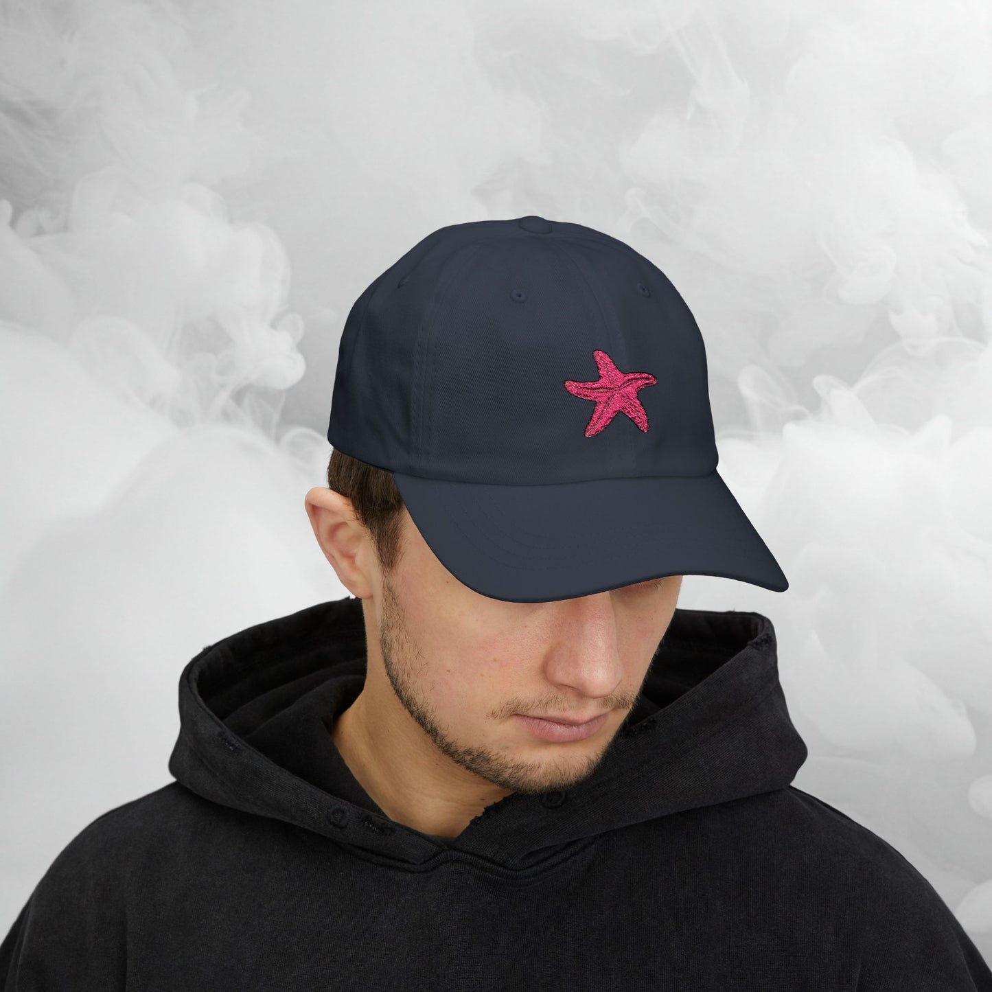 Embroidered Classic Dad Cap - Starfish