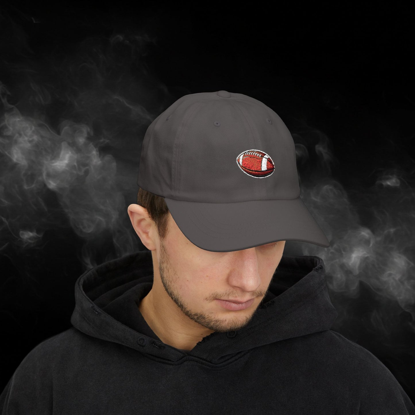 Embroidered Classic Dad Cap - Football