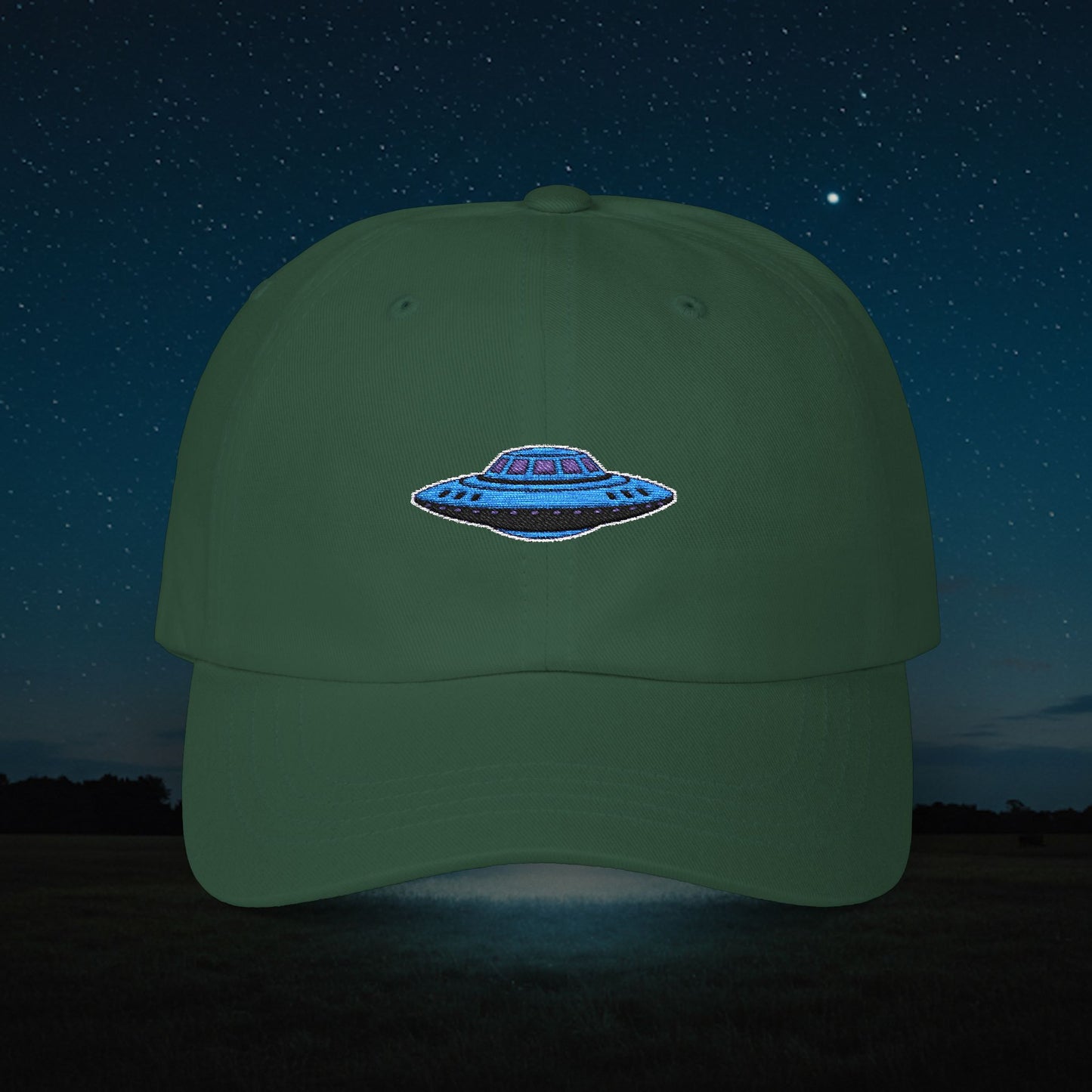 Embroidered Classic Dad Cap - UFO