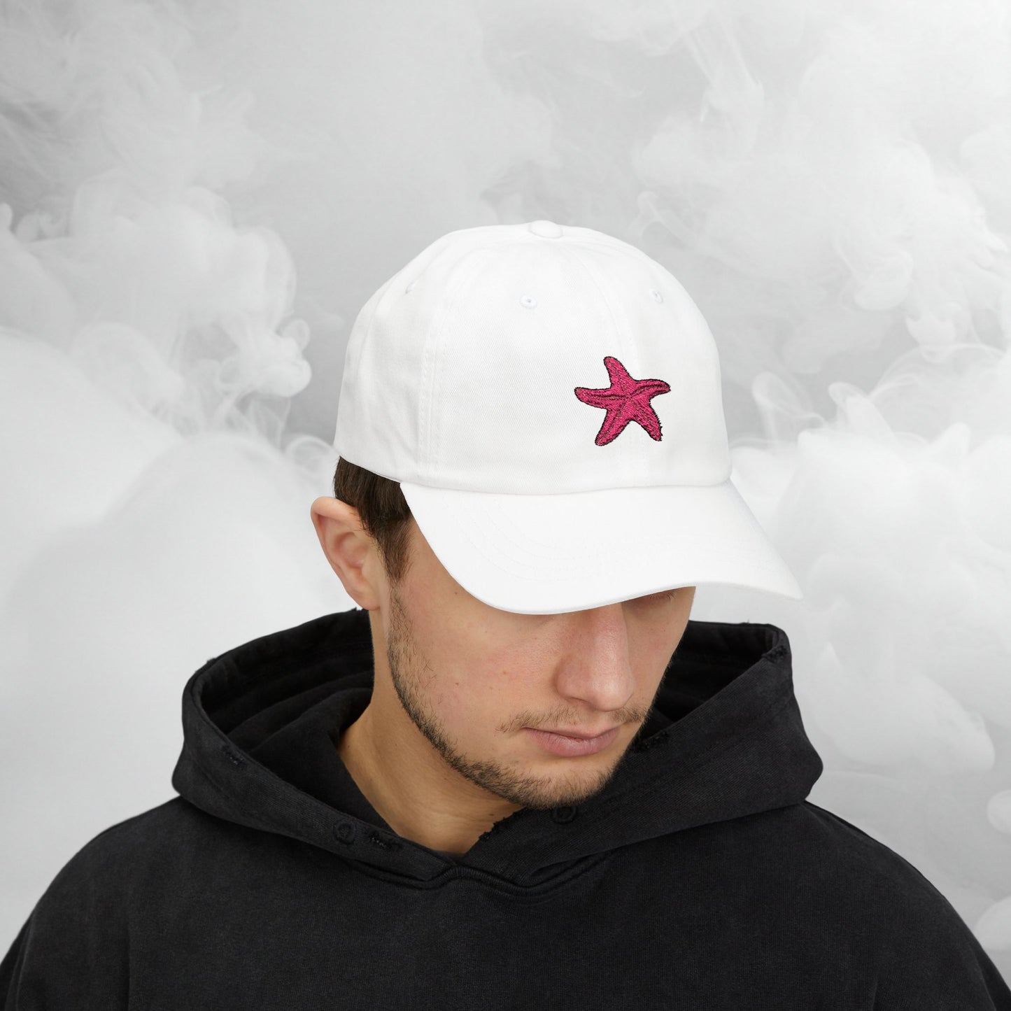 Embroidered Classic Dad Cap - Starfish