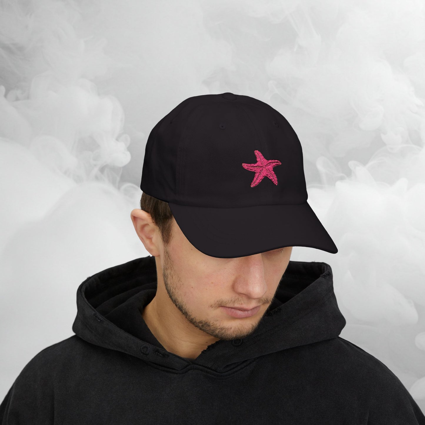 Embroidered Classic Dad Cap - Starfish