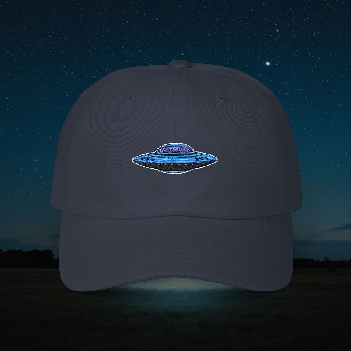 Embroidered Classic Dad Cap - UFO