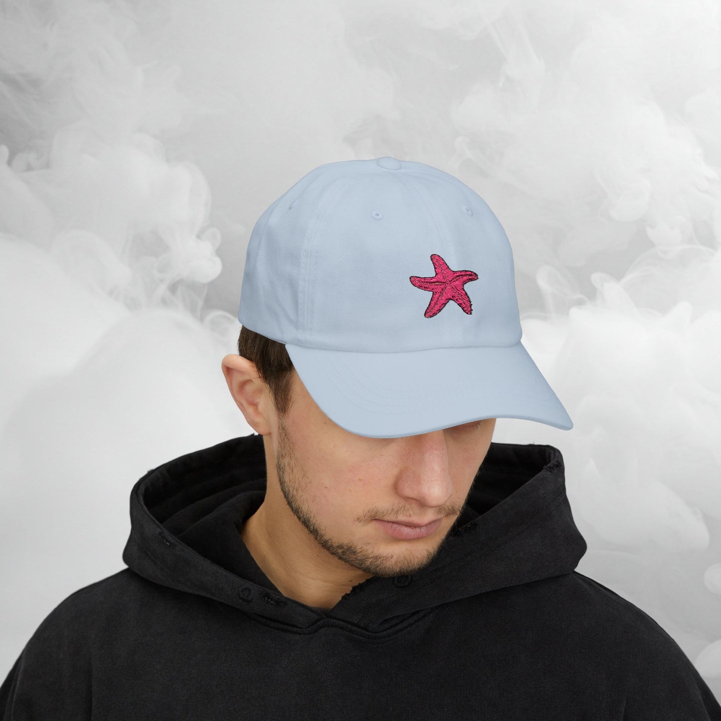 Embroidered Classic Dad Cap - Starfish