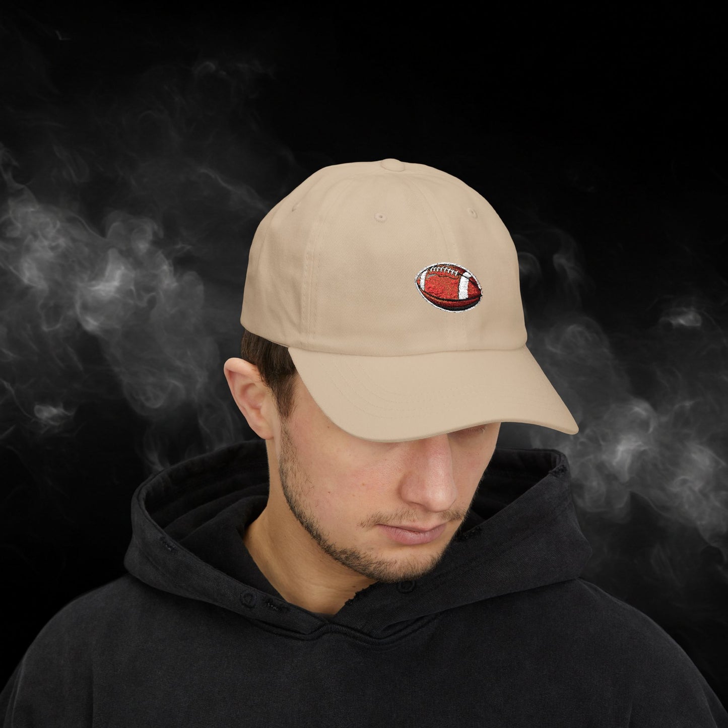 Embroidered Classic Dad Cap - Football