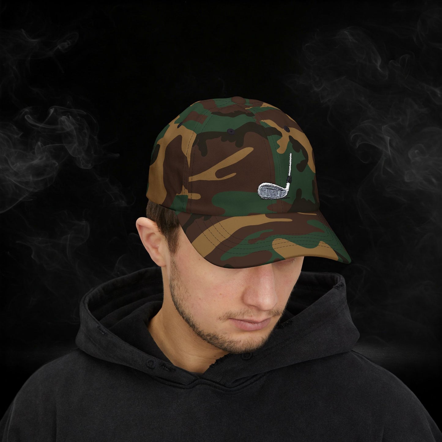 Embroidered Classic Dad Cap - Golf Club