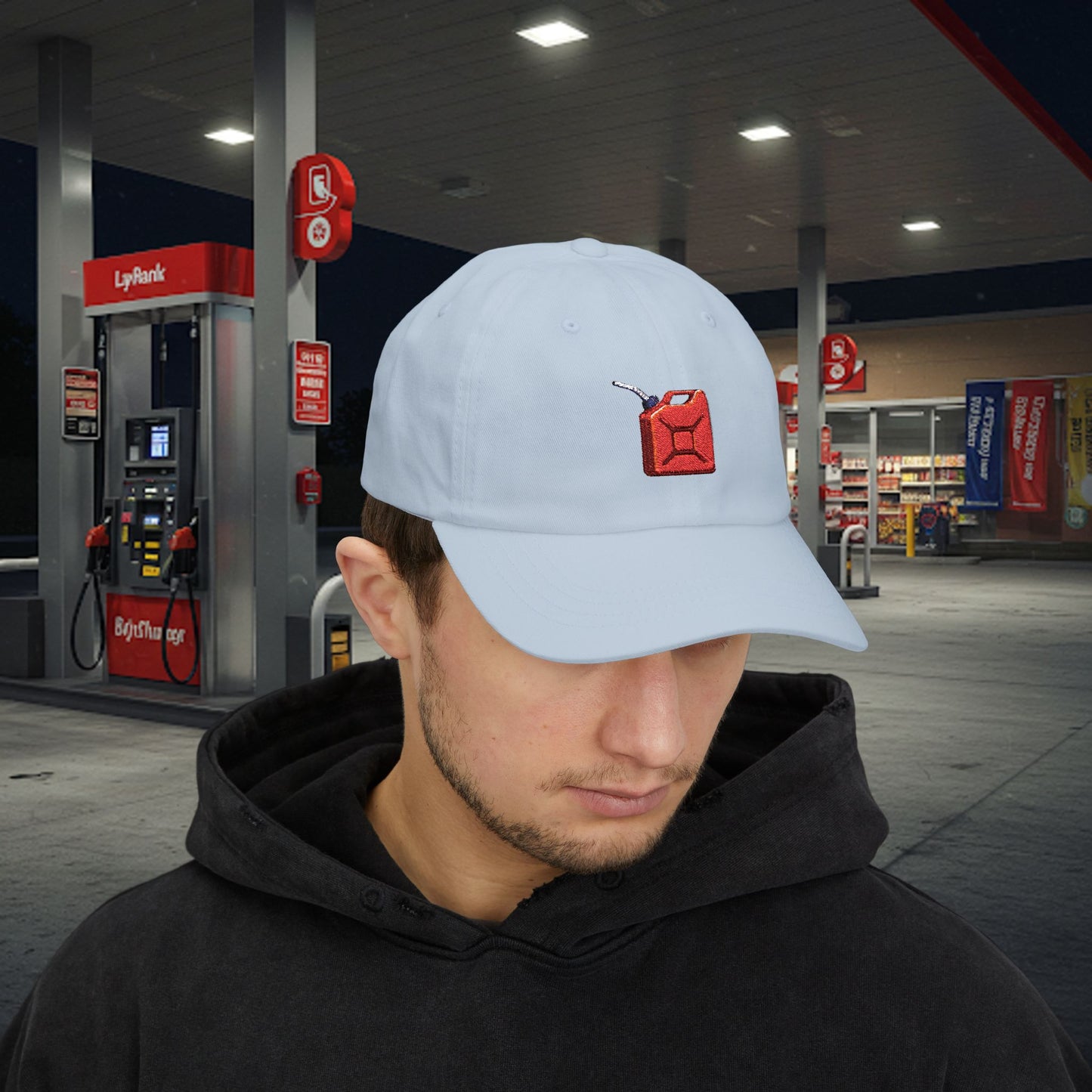 Embroidered Classic Dad Cap - Gas Can