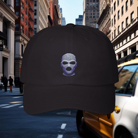 Embroidered Classic Dad Cap - Ski Mask