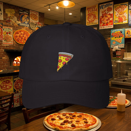Copy of Embroidered Classic Dad Cap - Pizza