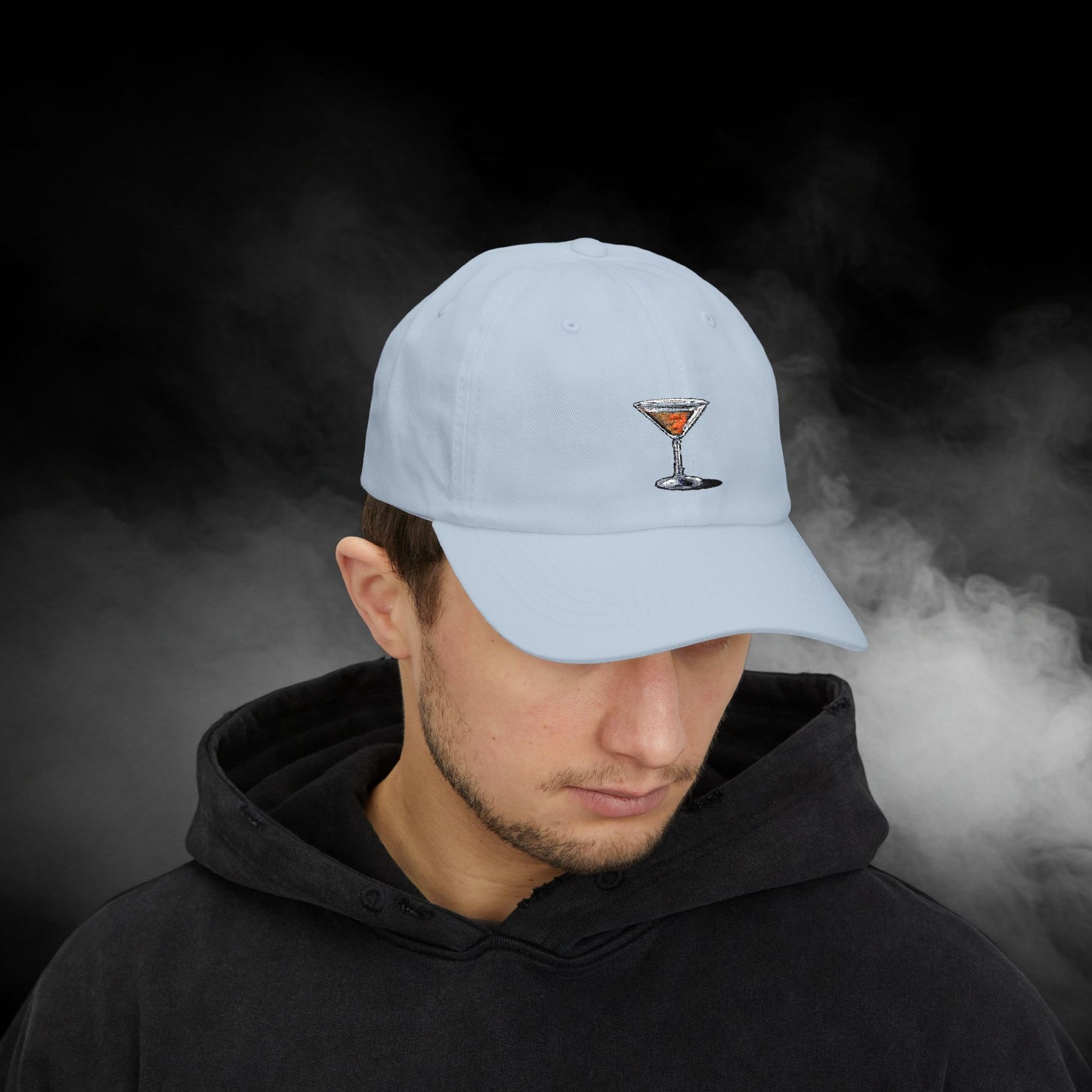 Embroidered Classic Dad Cap - Martini
