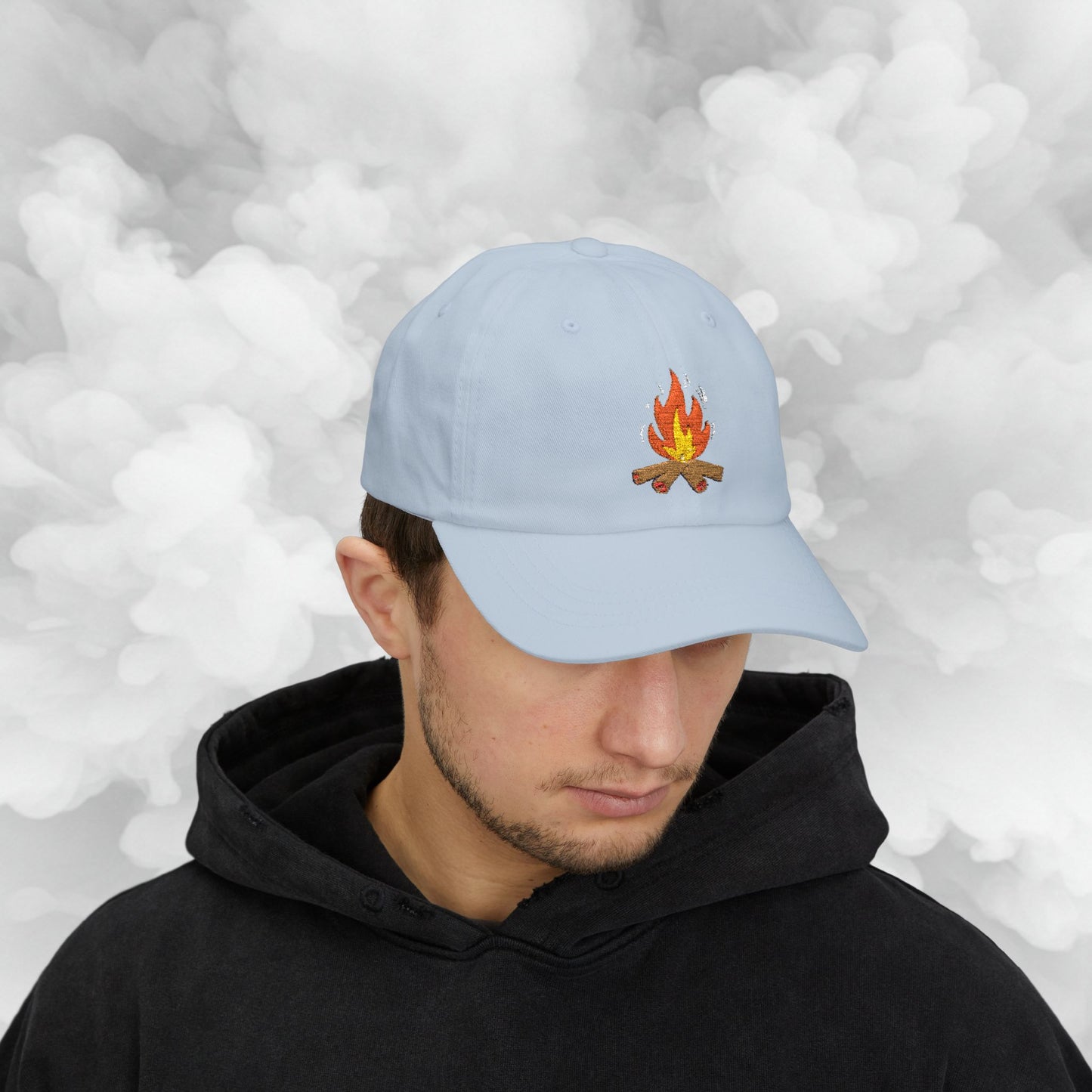 Embroidered Classic Dad Cap - Campfire
