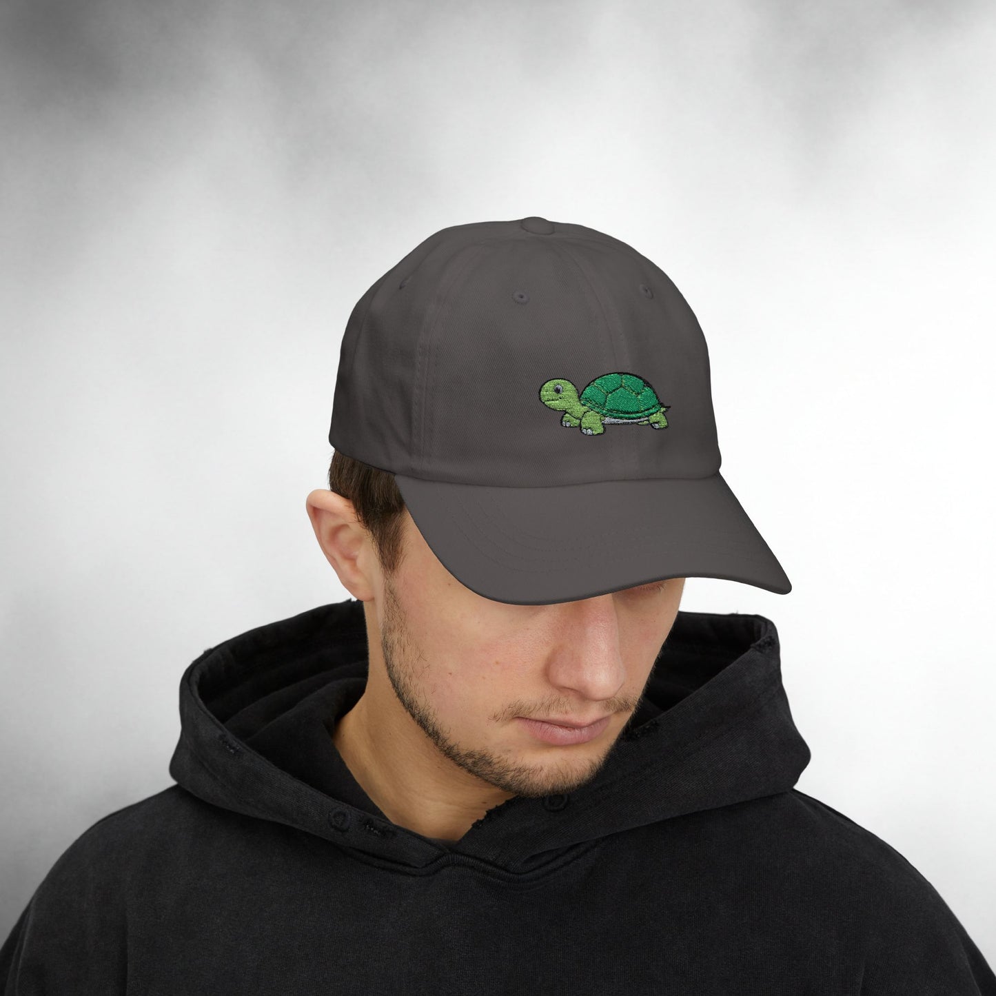 Embroidered Classic Dad Cap - Turtle