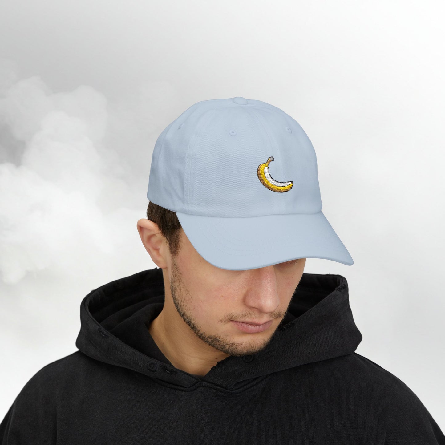 Embroidered Classic Dad Cap - Banana