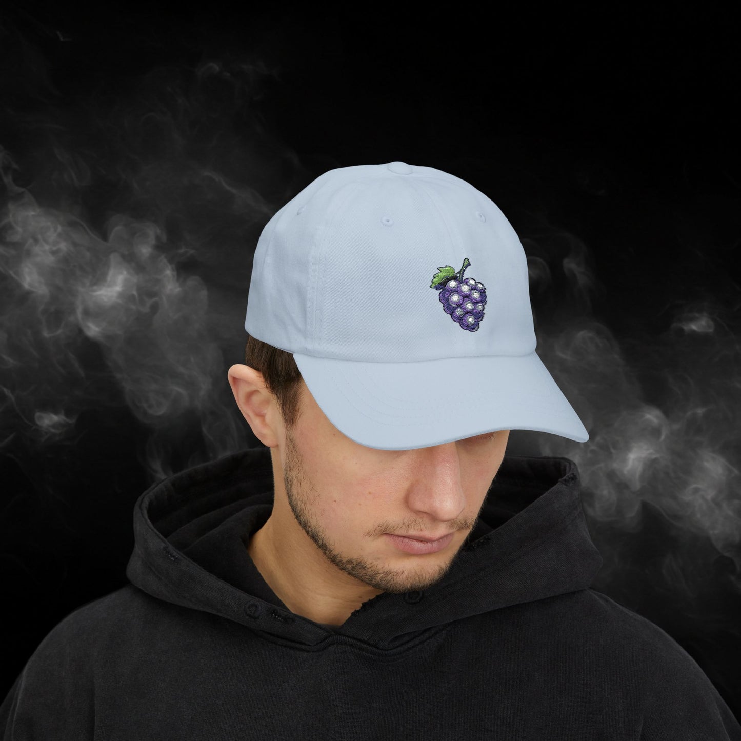 Embroidered Classic Dad Cap - Grape