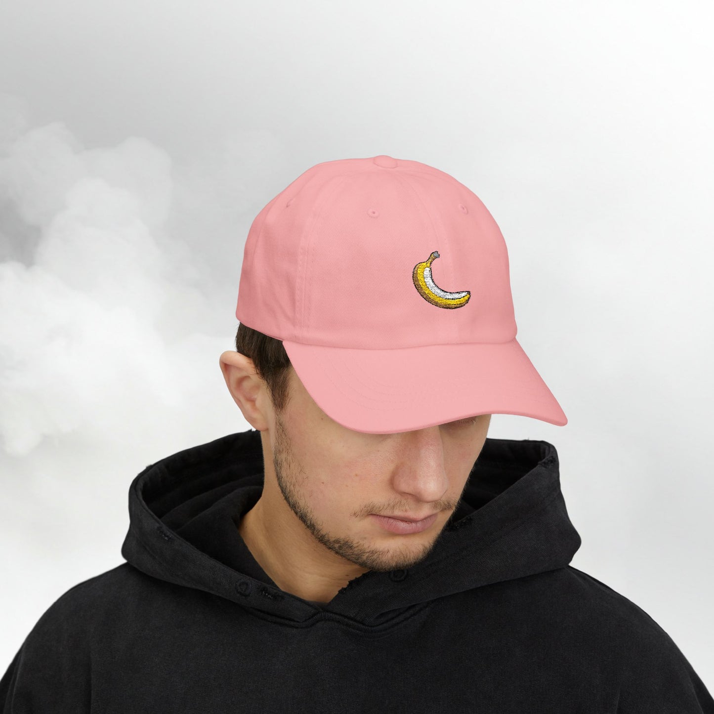 Embroidered Classic Dad Cap - Banana