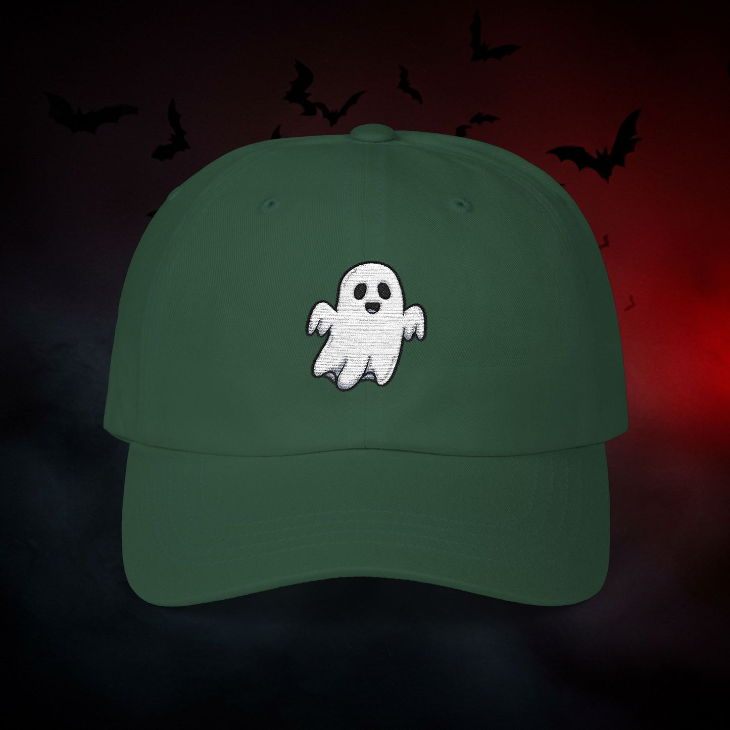 Embroidered Classic Dad Cap - Ghost