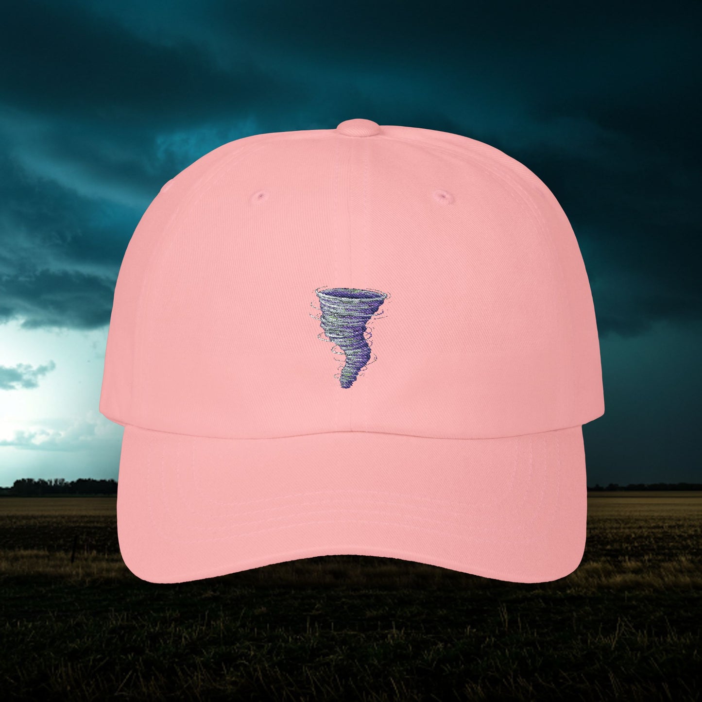 Embroidered Classic Dad Cap - Tornado