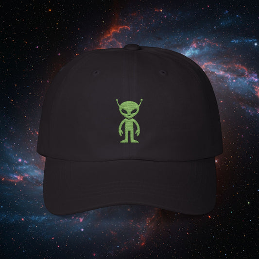 Embroidered Classic Dad Cap - Alien