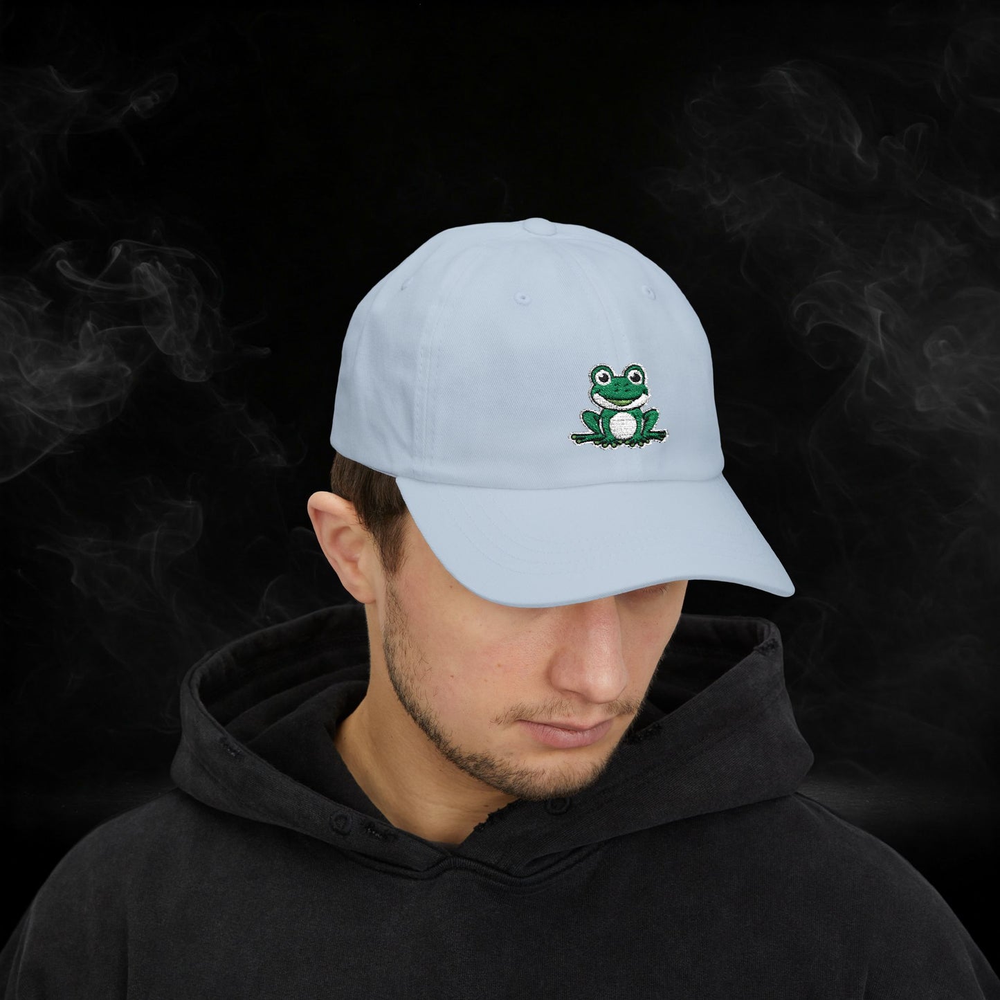Embroidered Classic Dad Cap - Frog