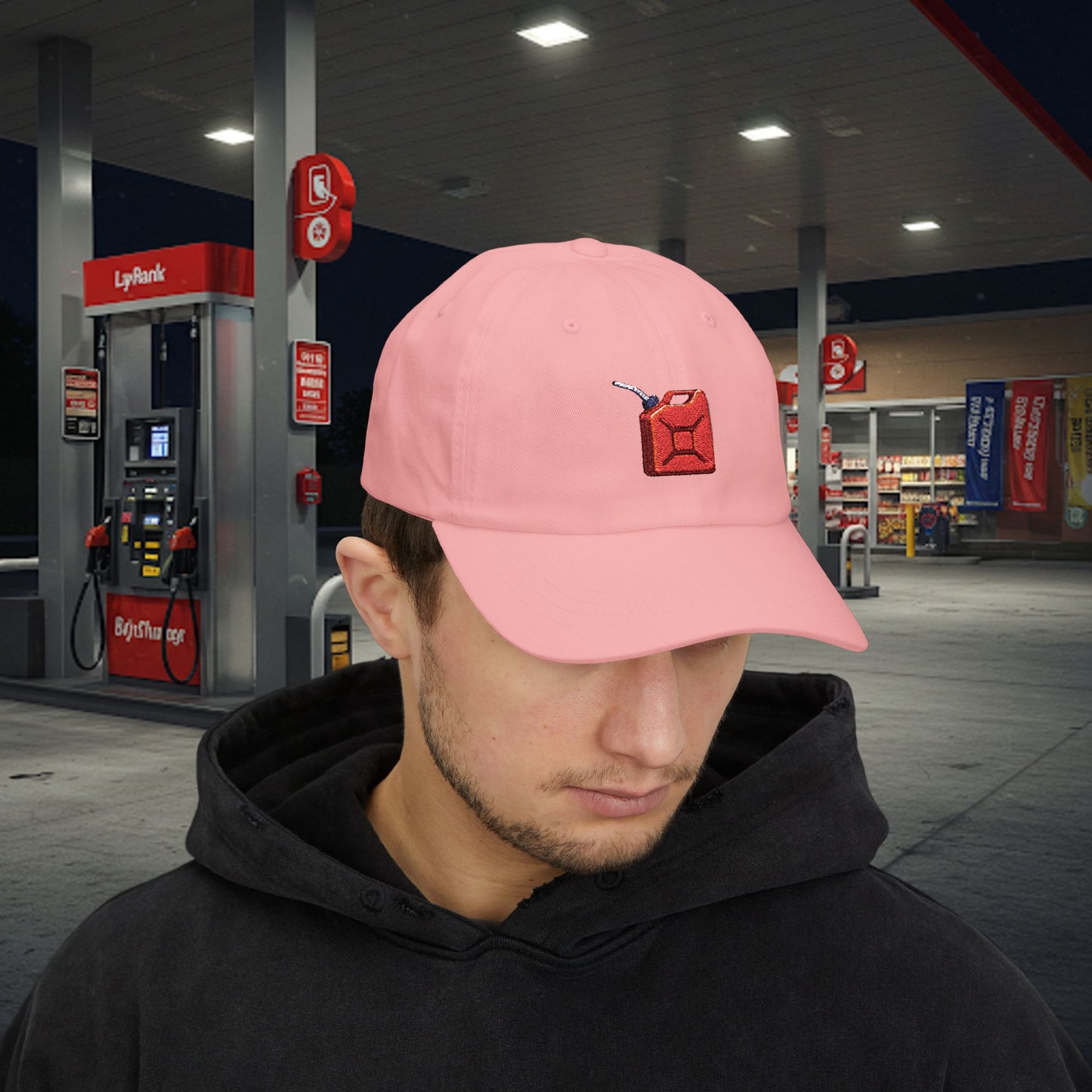 Embroidered Classic Dad Cap - Gas Can