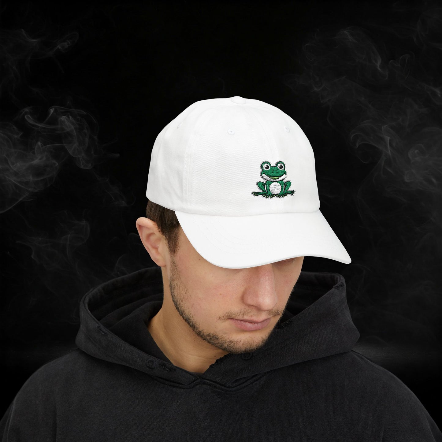 Embroidered Classic Dad Cap - Frog
