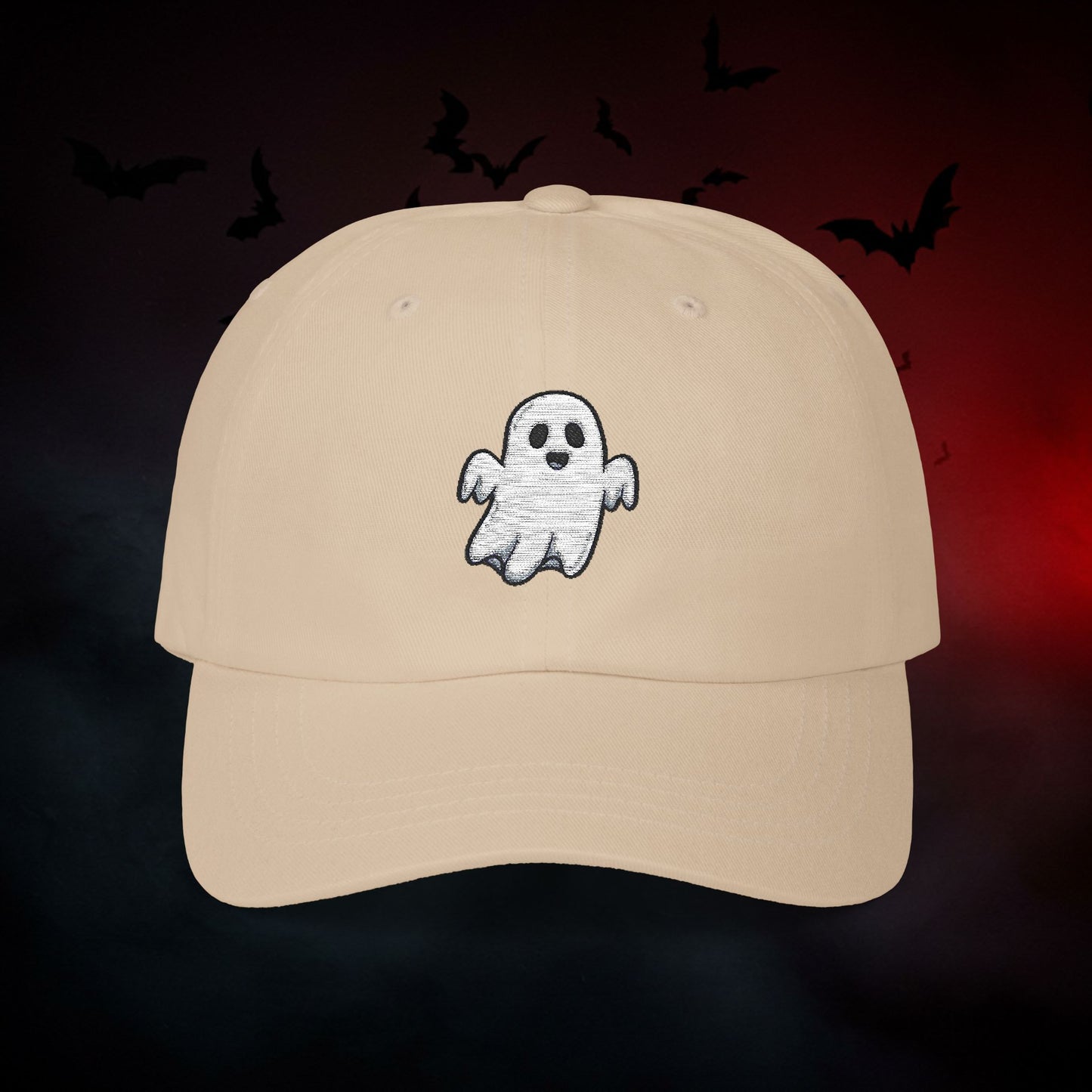 Embroidered Classic Dad Cap - Ghost