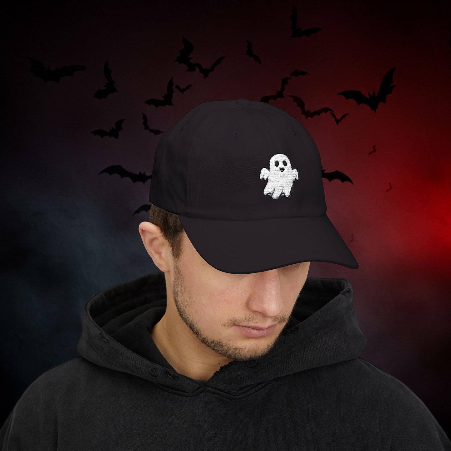 Embroidered Classic Dad Cap - Ghost