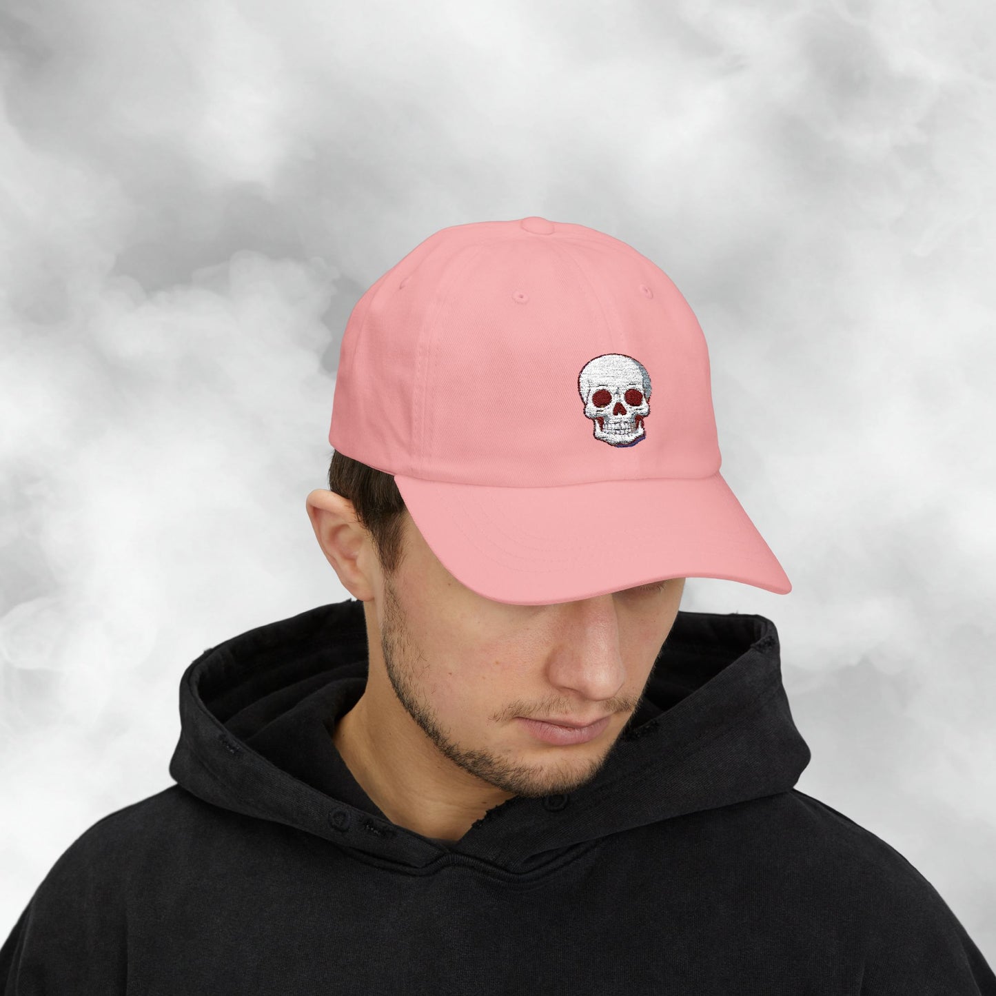Embroidered Classic Dad Cap - Skull
