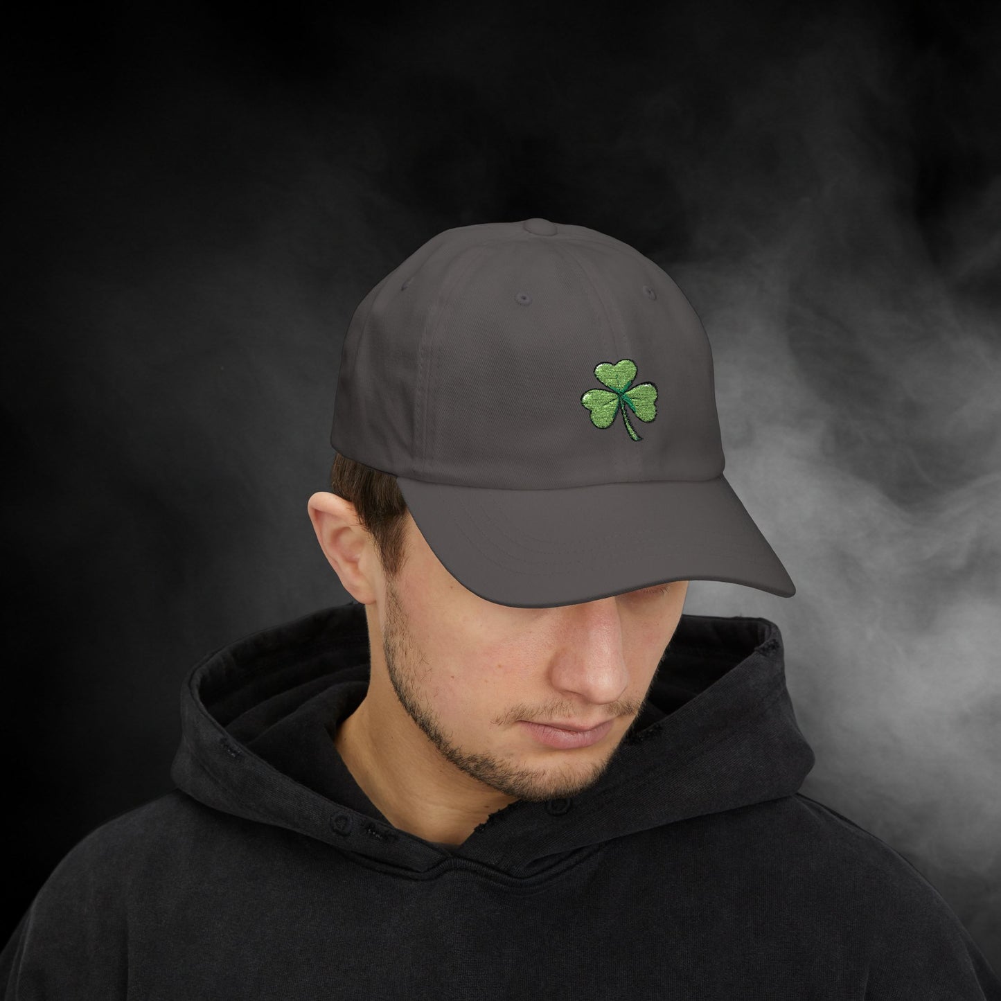 Embroidered Classic Dad Cap - Shamrock