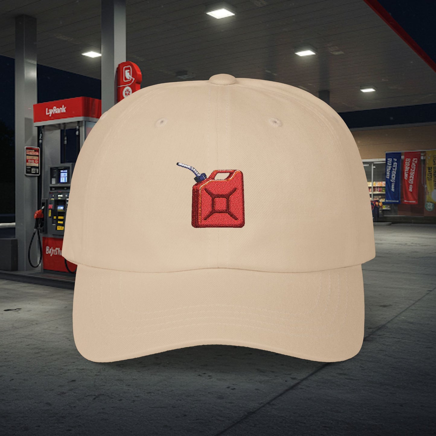 Embroidered Classic Dad Cap - Gas Can