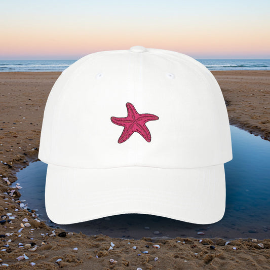 Embroidered Classic Dad Cap - Starfish