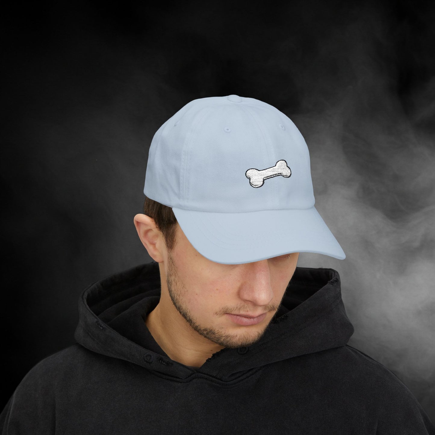 Embroidered Classic Dad Cap - Dog Bone