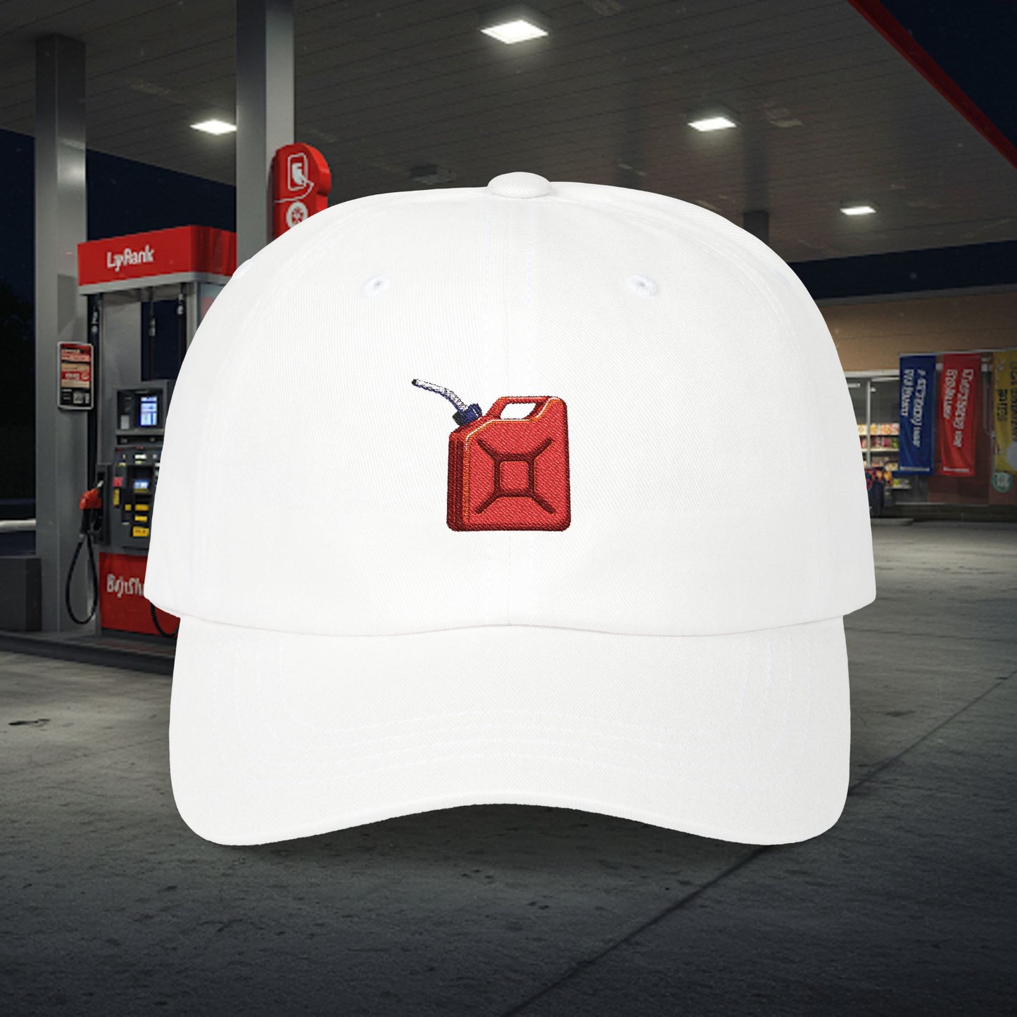 Embroidered Classic Dad Cap - Gas Can