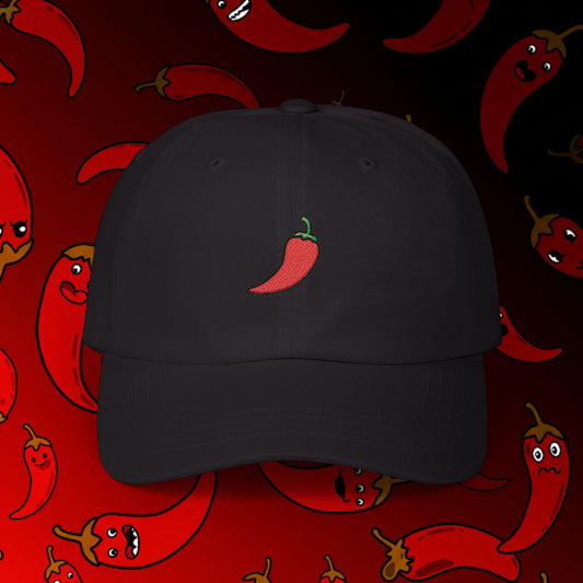 Embroidered Classic Dad Cap - Chili Pepper