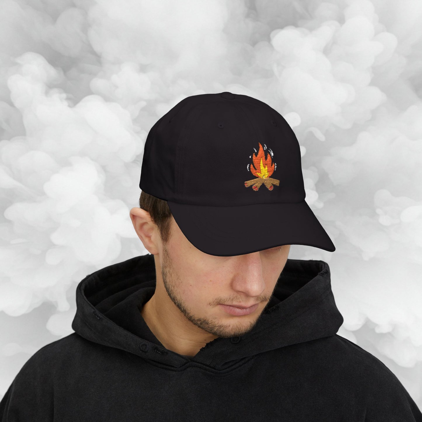 Embroidered Classic Dad Cap - Campfire