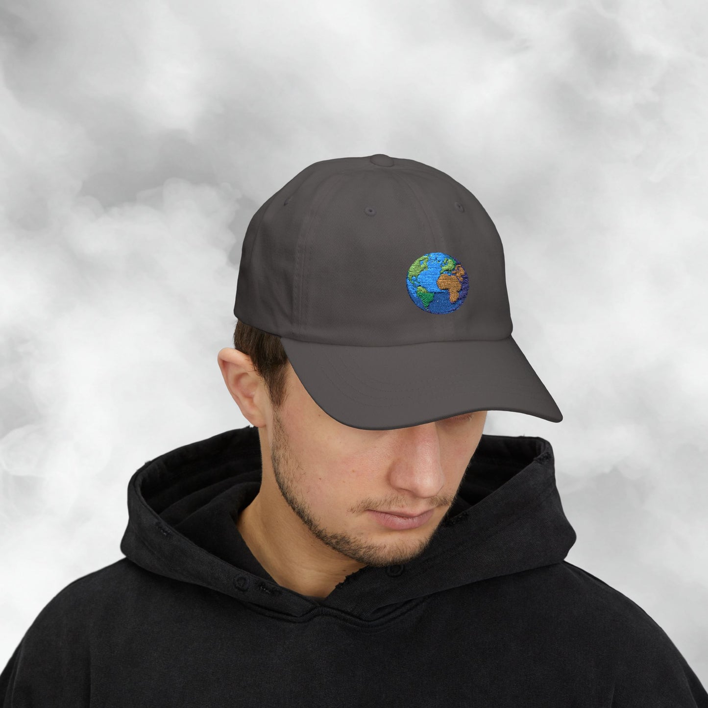 Embroidered Classic Dad Cap - Earth