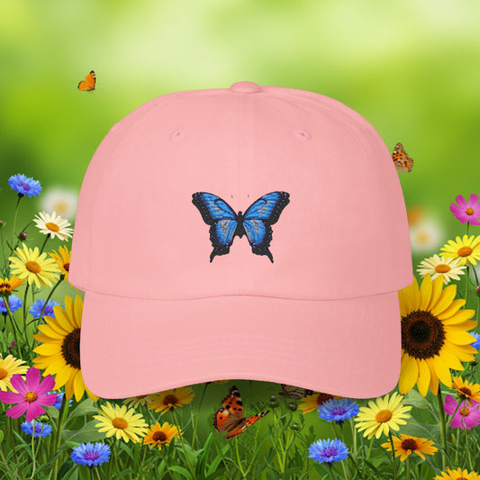 Embroidered Classic Dad Cap - Butterfly